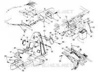 ELECTRICAL/TAILLIGHT ASSEMBLY 6X6 400L, U.S. W958740, SWEDISH S958740 AND N (4930273027D003)