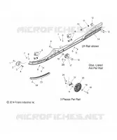 SUSPENSION, RAIL MOUNTING (144 INCH)