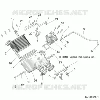 ENGINE, AIR INTAKE MANIFOLD