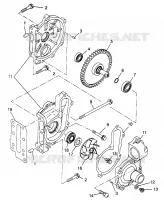 WATER PUMP ULTRA TOURING 0975378 AND EUROPEAN ULTRA TOURING E975378 (4938133813C013)