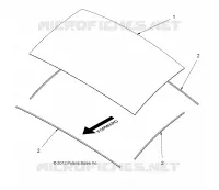 ROOF PANEL, 4 PASSENGER