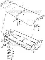 SEAT SLT 780 B964588 AND INTL. SLT 780 I964588 (4941174117A011)