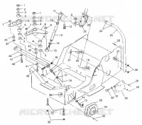 STEERING 700 XC 0981766 AND EUROPEAN 700 XC E981766 (4944154415B005)