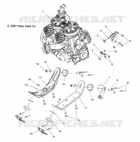 ENGINE, MOUNTING