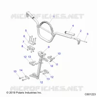 STEERING, HANDLEBAR MOUNTING