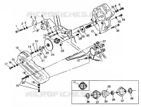 GEARCASE/BRAKE AND CHAIN COVER MOUNTING
