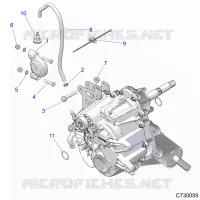 DRIVE TRAIN, MAIN GEARCASE MOUNTING