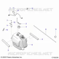 FUEL SYSTEM, FUEL TANK ASM.