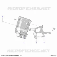 ELECTRICAL, ECU MOUNTING