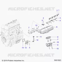 INTAKE MANIFOLD AND FUEL RAIL