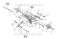 FRONT TORQUE ARM LITE 0963433, EURO LITE E963433 AND LITE DELUXE 0963431 (4931663166B010)