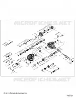 DRIVE TRAIN, MAIN GEARCASE INTERNALS