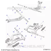 REAR SUSPENSION CONTROL ARMS