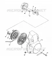 RECOIL STARTER 500 AND 500 CLASSIC (4921252125046A)