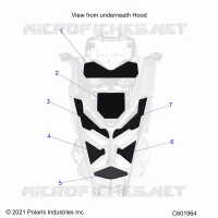 HOOD FOAM/SEAL