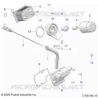 ENGINE, DIPSTICK & OIL FILTER