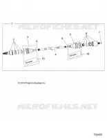 DRIVE TRAIN, REAR HALF SHAFT