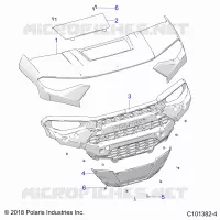 HOOD AND FRONT FASCIA