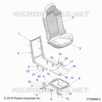 SEAT ASM. AND SLIDER