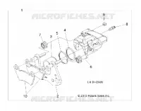 BRAKES, FRONT BRAKE CALIPER