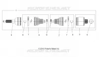 DRIVE TRAIN, REAR DRIVE SHAFT