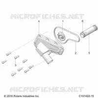 ENGINE, WATERPUMP IMPELLER AND COVER