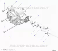 DRIVE TRAIN, REAR GEARCASE MOUNTING