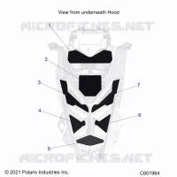 HOOD FOAM/SEAL