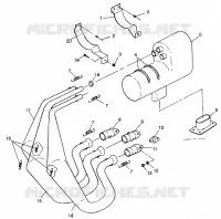 EXHAUST SYSTEM STORM 0975782, STORM S.E. H975782, EUROPEAN STORM S.E. E9757 (4937823782C009)