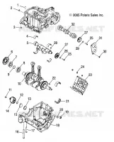 CRANKCASE AND CRANKSHAFT