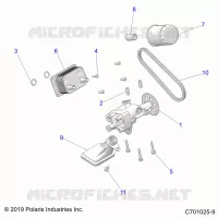 OIL PUMP AND OIL COOLER