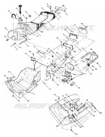 CHASSIS AND SEAT 650 UPDATD 2/90 (4916801680001A)