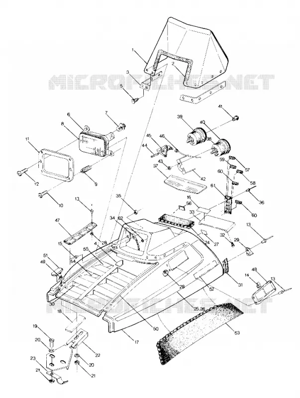HOOD SUPERTRAK (4915871587003A)