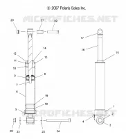 REAR TRACK SHOCK (7043366)(DRAGON)
