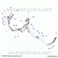 DRIVE TRAIN, CLUTCH COVER, DUCTING