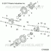 SUSPENSION, REAR CARRIER