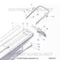 BUMPER, REAR