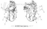 DRIVE TRAIN, GEARCASE MOUNTING