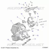 ENGINE, AIR INTAKE MANIFOLD