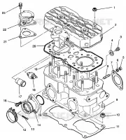 CYLINDER 440 XCR 0941760 (4925182518033A)