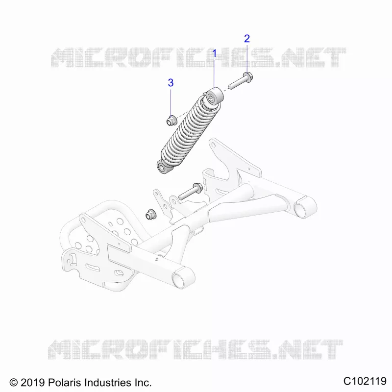 REAR SUSPENSION SHOCK
