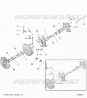 DRIVE TRAIN, PRIMARY CLUTCH