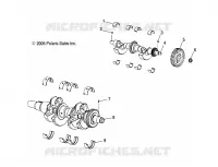 ENGINE, CRANKSHAFT AND BALANCE SHAFT