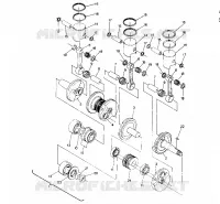 PISTON AND CRANKSHAFT 650 (4914131413030A)