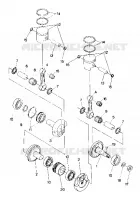 PISTON AND CRANKSHAFT TRAIL (4916831683027A)