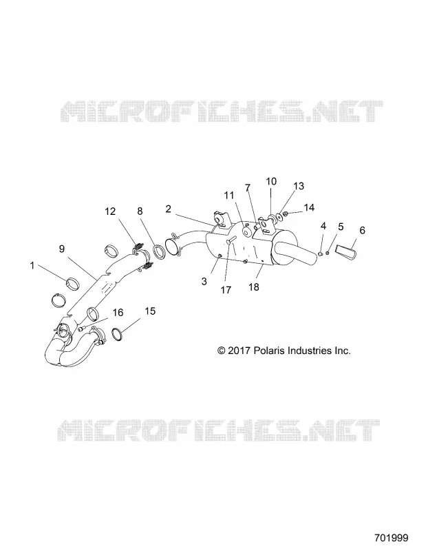 ENGINE, EXHAUST SYSTEM