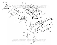 COOLING SYSTEM 2X4 400L W957540 (4930093009A010)