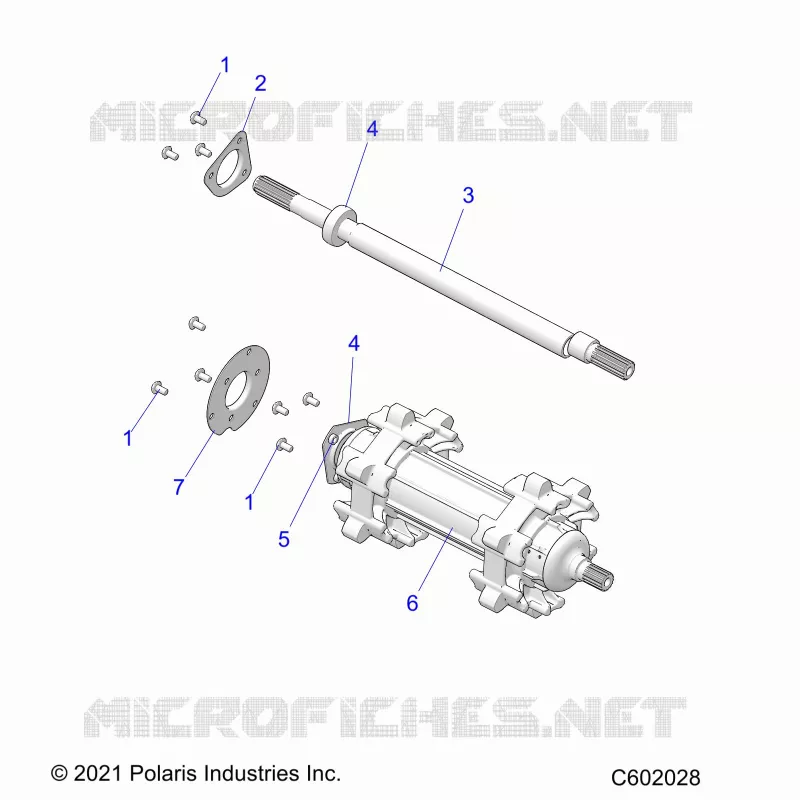 DRIVE TRAIN, JACKSHAFT AND DRIVE SHAFT