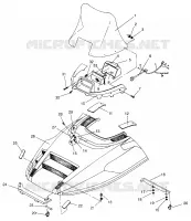 HOOD LITE GT 0963133 AND EUROPEAN LITE GT E963133 (4933083308A009)