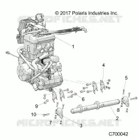 ENGINE, MOUNTING